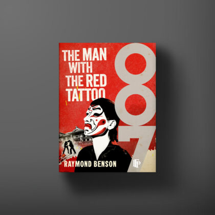 Book cover for The Man With the Red Tattoo by Raymond Benson.