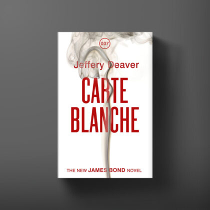 Book cover for Carte Blanche by Jeffery Deaver.