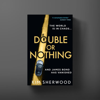 Paperback book cover for Double or Nothing by Kim Sherwood.