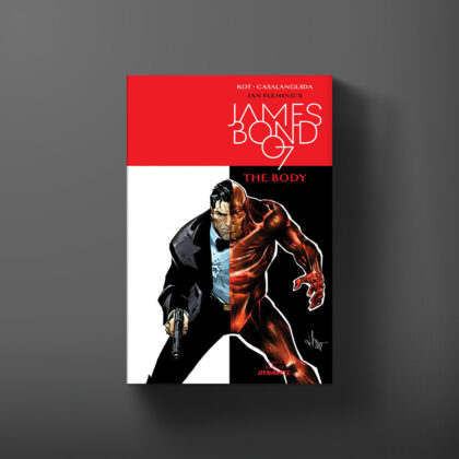 Cover for The Body graphic novel written by Ales Kot, with art by Luca Casalnguida.