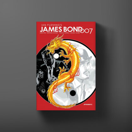 Cover for James Bond 007 Volume 2 graphic novel written by Greg Pak, with art by Eric Gapstur & Robert Carey.