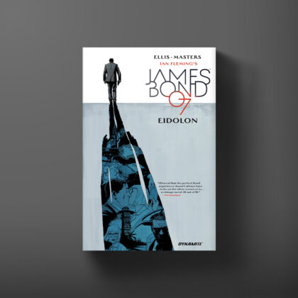 Cover for the Eidolon graphic novel written by Warren Ellis, with art by Jason Masters.