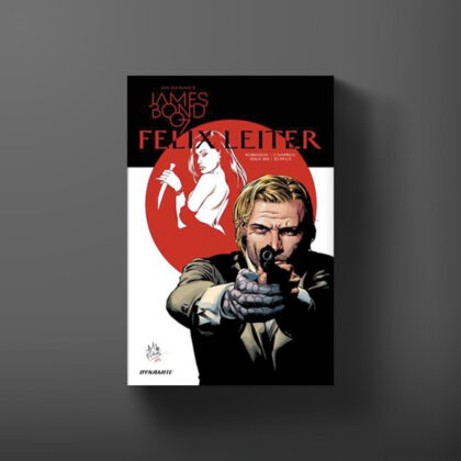 Cover for the Felix Leiter graphic novel written by James Robinson, with art by Aaron Campbell.