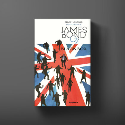 Cover for the Black Box graphic novel written by Benjamin Percy, with art by Rapha Lobosco.