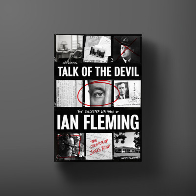 Hardback book cover for Talk of the Devil, the Collected Writings of Ian Fleming.