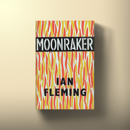 First edition cover of Moonraker, published by Jonathan Cape 1955