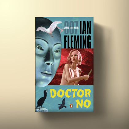 Designed by Richie Fahey and published by Penguin USA in 2002 to mark the 50th anniversary of Casino Royale.