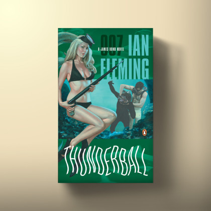 Designed by Richie Fahey and published by Penguin USA in 2003 to mark the 50th anniversary of Casino Royale.