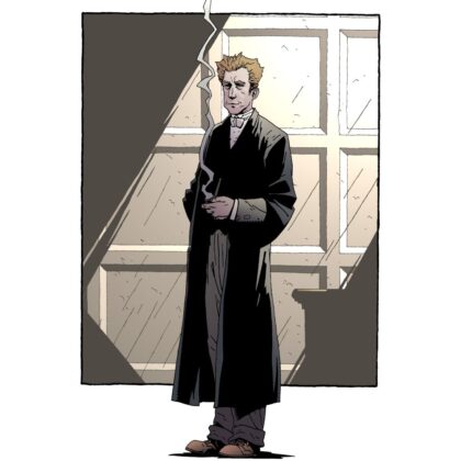 Michael Merriot is classical tutor, also in charge of athletics at Eton in Charlie Higson's Young Bond book series. Merriot is shown here as a spiky blonde-haired school master in professor's robes, smoking a cigarette.