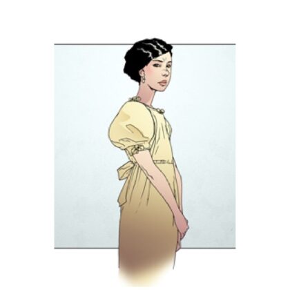 Precious Stone is a character from the Young Bond book series. Precious is shown here as a pretty young girl with white skin and dark hair.