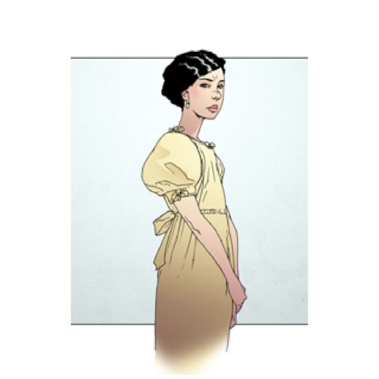 Precious Stone is a character from the Young Bond book series. Precious is shown here as a pretty young girl with white skin and dark hair.
